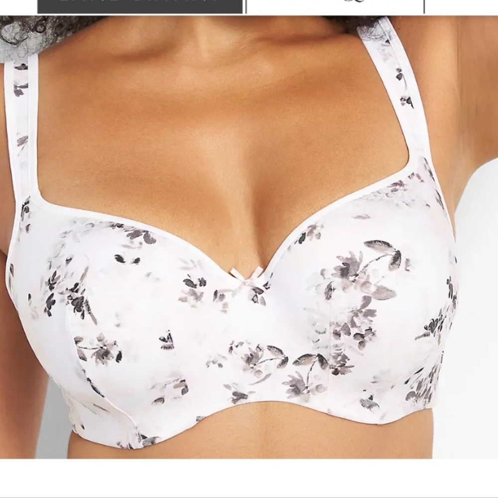 Cacique Balconette Lightly Lined Bra Floral😀🤩🤩